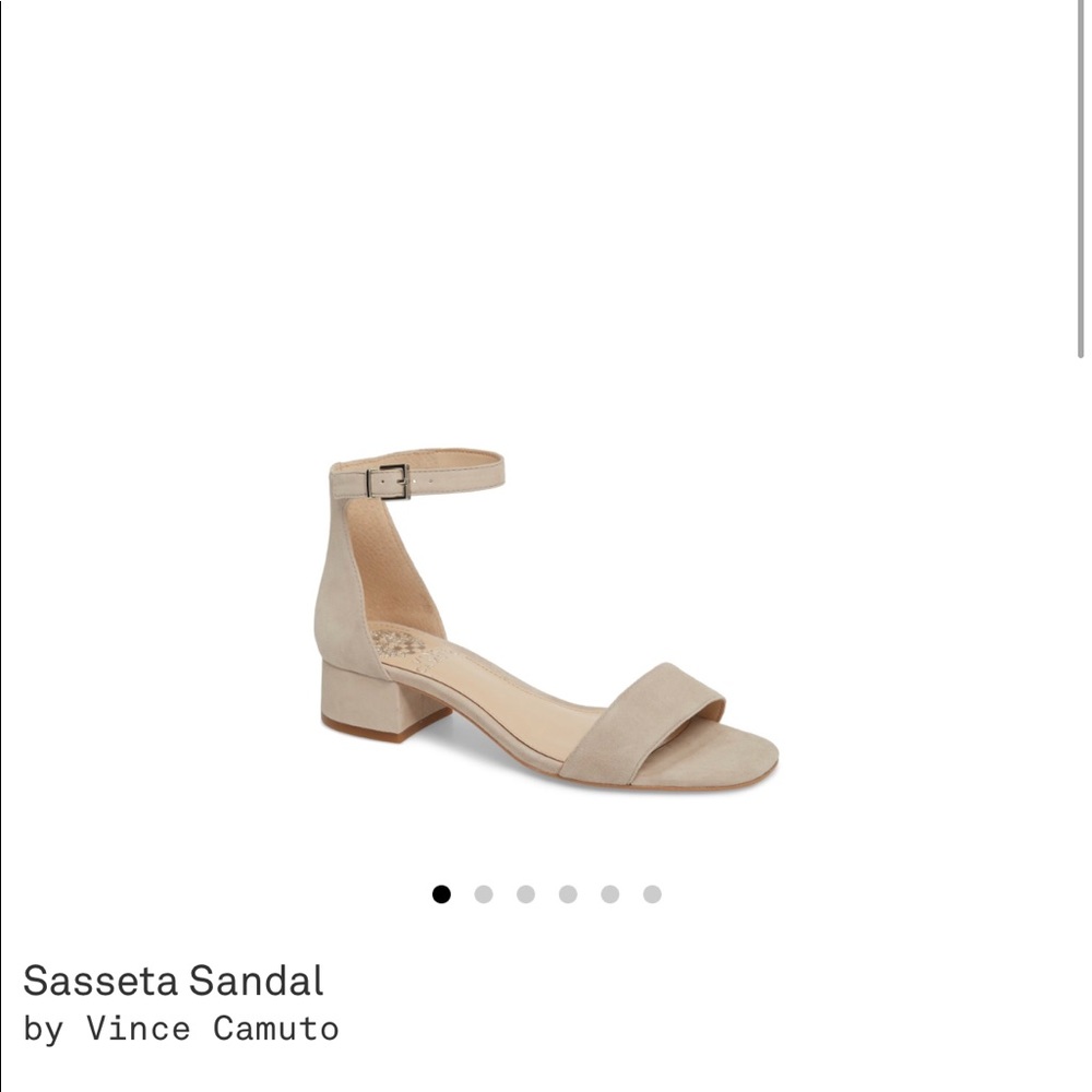A pair of sandal by Vince Camuto!